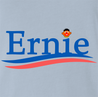 funny Ernie From Sesame Street For President light Blue t-shirt