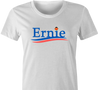 funny Ernie From Sesame Street For President white women's t-shirt