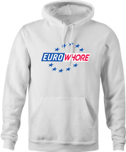 EuroWhore Vintage Eurosport TV channel sports FIFA t-shirt white hoodie