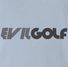 Funny Evil Golf vs. PGA Tour Parody Parody Light Blue T-Shirt