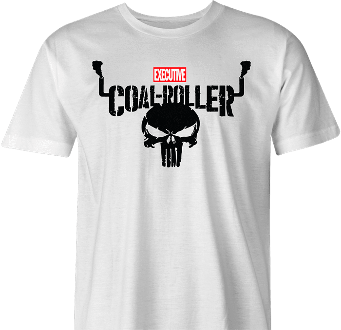 Executive Coal Roller Funny America Truck Parody t-shirt men's white  