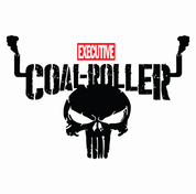 Executive Coal Roller Funny America Truck Parody tee white