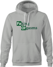 Funny Faking Orgasms Breaking Bad Mashups Parody T-Shirt Ash Grey Hoodie