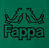 Funny fappa kappa parody green t-shirt