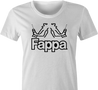 Funny fappa kappa parody women's white t-shirt 