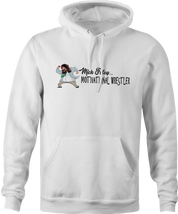 funny Mick Foley Meets Chris Farley Motivational Speaker Mashup WWF SNL Parody white hoodie