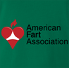 Funny American Fart Association Parody Green T-Shirt