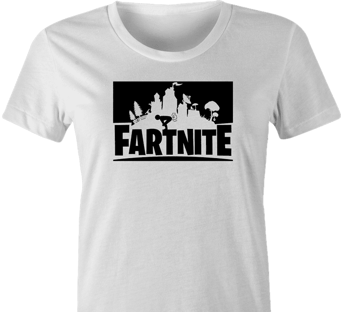 funny fartnite women's fortnite parody t-shirt 
