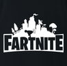 funny fartnite fortnite parody t-shirt black