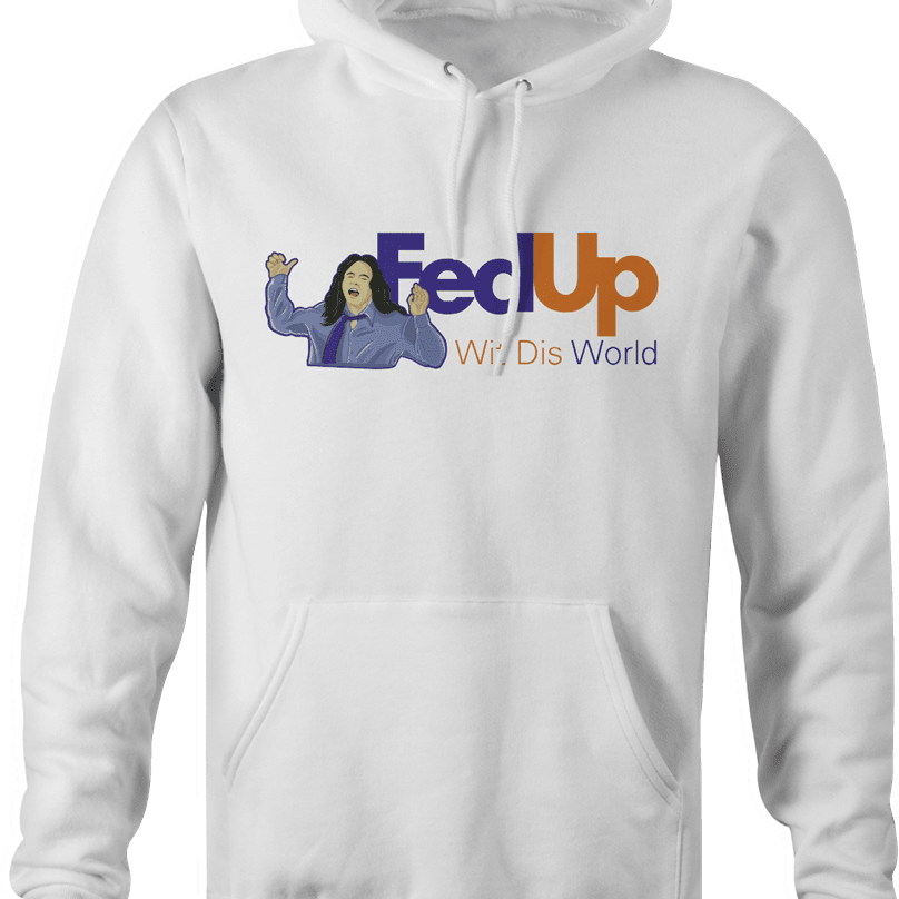 Funny The Room Fed Up With This World hoodie