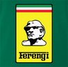 Funny Ferengi Star Trek Ferrari Parody Green T-shirt