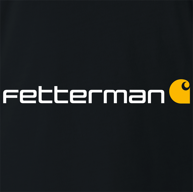 Funny John Fetterman Carhartt parody t-shirt men's black