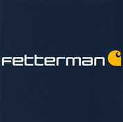 Funny John Fetterman Carhartt parody t-shirt men's navy blue