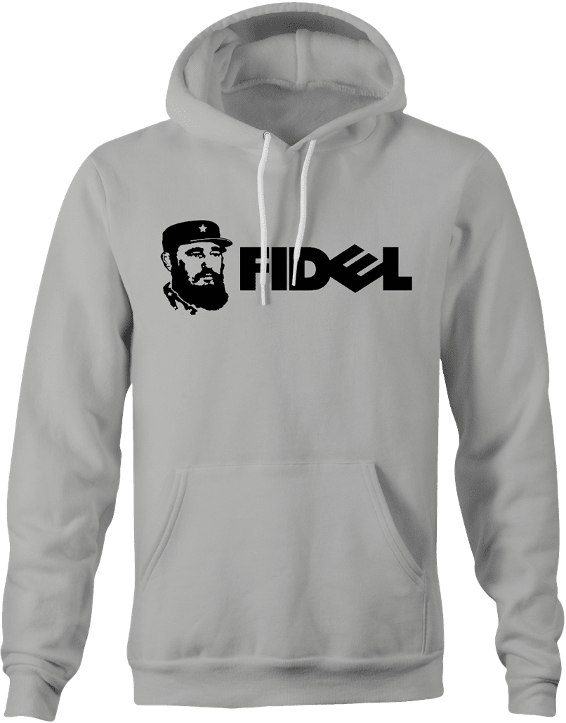 fidel castro dell computers ash hoodie