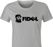 fidel castro dell computers ash women's t-shirt