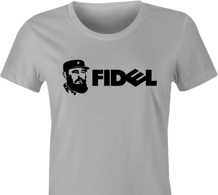 fidel castro dell computers ash women's t-shirt