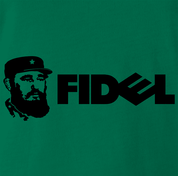 fidel castro dell computers green t-shirt