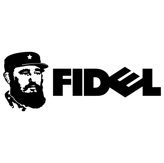 fidel castro dell computers white t-shirt