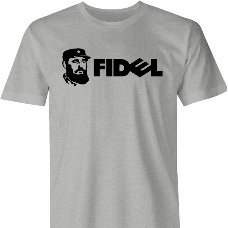 fidel castro dell computers ash men's t-shirt