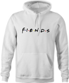 funny Friends TV show parody fiends  men's hoodie