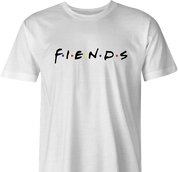 funny Friends TV show parody fiends mens t-shirt white 