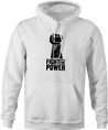 funny fight the power nintendo power glove white hoodie