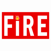 Straight Fire Life Magazine Parody t-shirt white