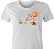 Funny not my first rodeo white women's t-shirt 