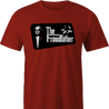 godfather fraudfather bernie madoff men's red t-shirt