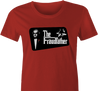 godfather fraudfather bernie madoff women's red t-shirt