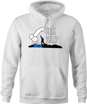 hilarious free one eyed willy parody hoodie white 