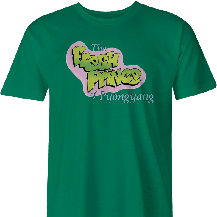 fresh prince of belair pyongyang north korea men's t-shirt