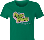 fresh prince of belair pyongyang north korea women's t-shirt green