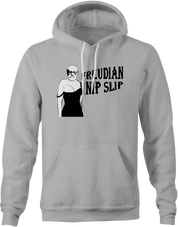 Funny freduian slip - sigmund freud nip parody ash hoodie