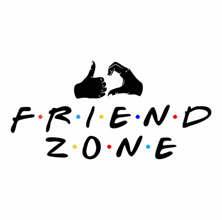funny in the friend zone t-shirt white 