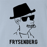 fry heisenberg frysenberg light blue t-shirt