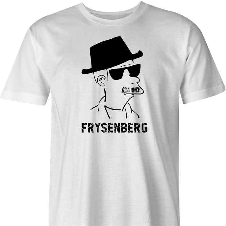 fry heisenberg frysenberg white men's t-shirt
