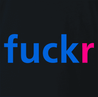 funny flickr Parody comedy t-shirt black