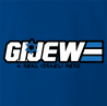 Funny Israel IDF GI Joe Parody t-shirt Royal Blue