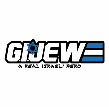 Funny Israel IDF GI Joe Parody t-shirt white 
