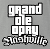 Funny GTA Nashville grand ole opry parody t-shirt grey