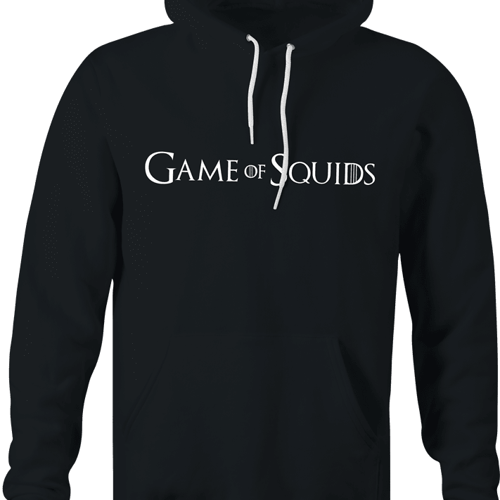Funny Squid Game, GoT, Game Of Thrones Mashup Parody Black Hoodie