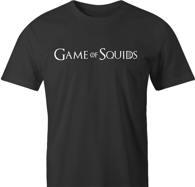 Funny Squid Game, GoT, Game Of Thrones Mashup Parody Men's T-Shirt