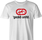 Gecko car insurance and Ecko Apparel funny t-shirt men's white  