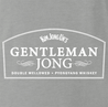 Gentleman Jong Jack Daniels Gentleman Jack Kim Jong Un North Korea parody t-shirt ash 