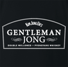 Gentleman Jong Jack Daniels Gentleman Jack Kim Jong Un North Korea parody t-shirt black 