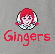 Funny Gingers Red Head ash grey T-shirt