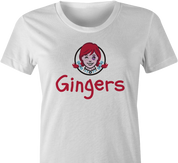 Funny Gingers Red Head women's T-shirt