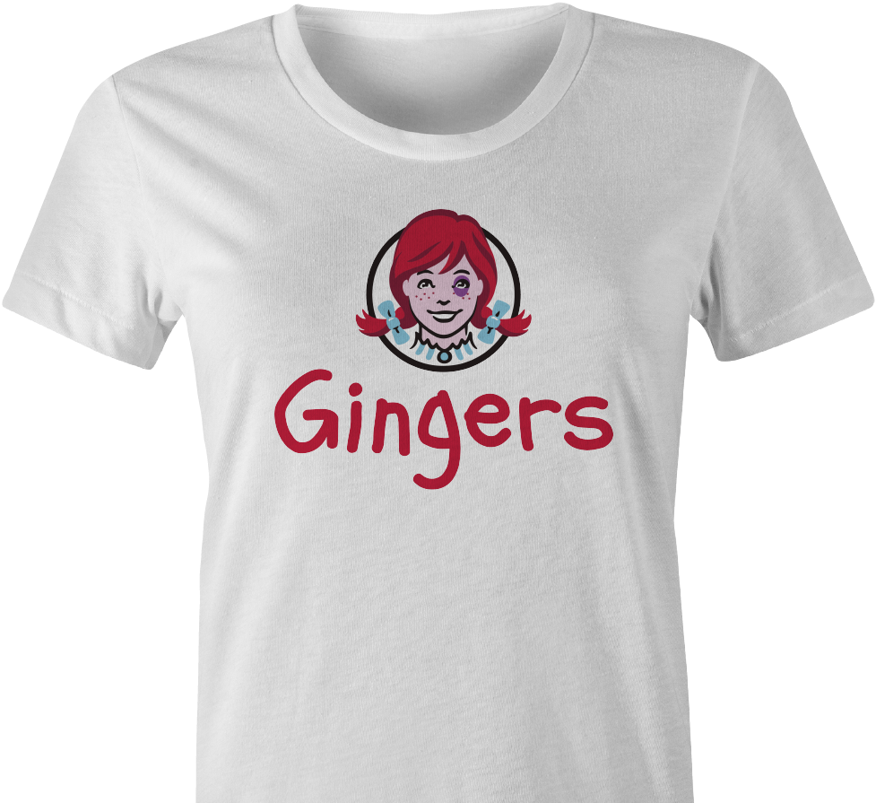 Funny Gingers Red Head women's T-shirt