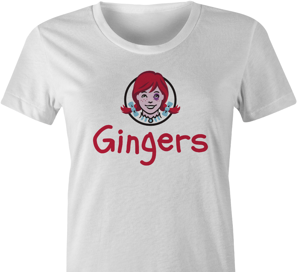 Funny Gingers Red Head women's T-shirt